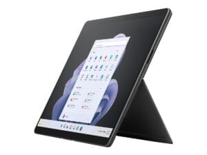 Microsoft Surface Pro 9 13 i5 1245U 8GB 256GB Grafit - Guld stand