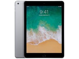 Apple iPad 9.7 (6. generation) Wi-Fi+LTE 128GB Space Grey - Bronze stand