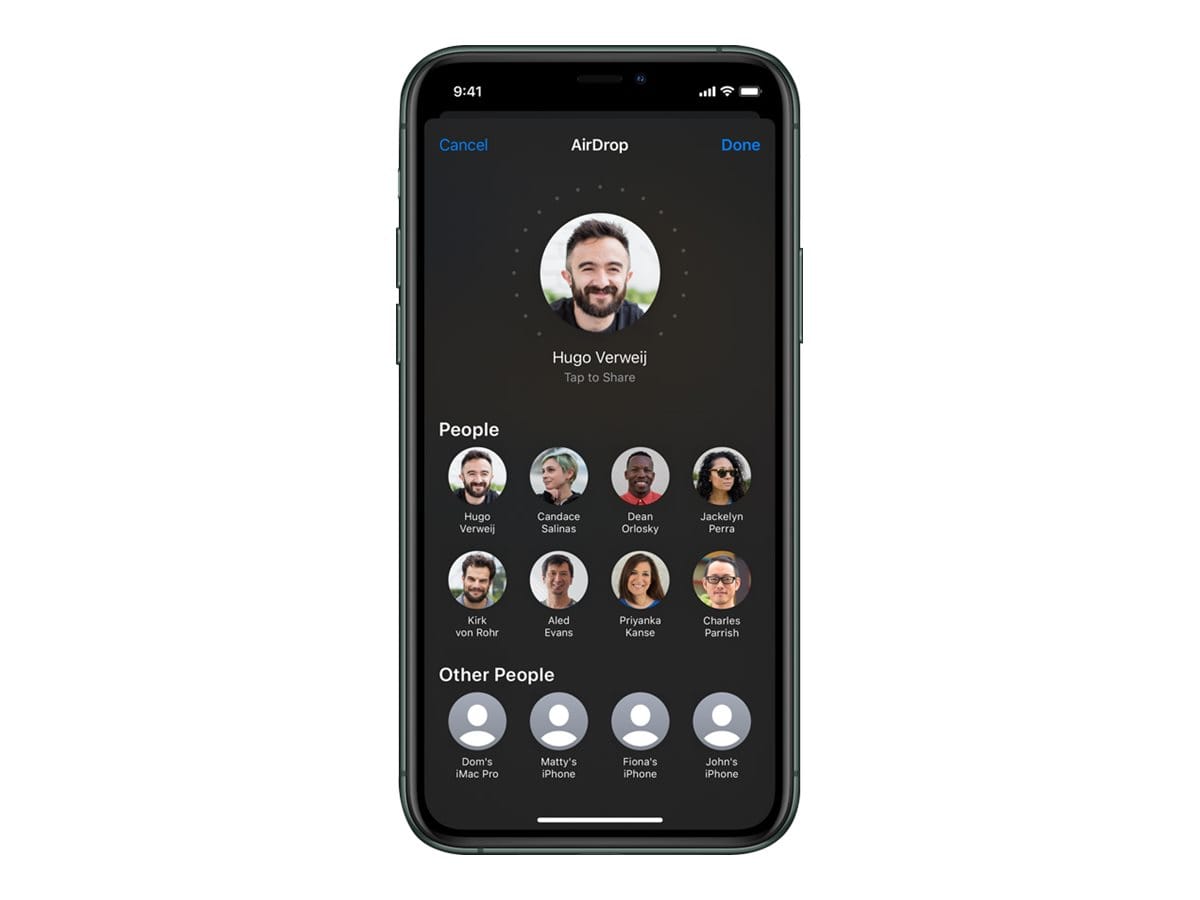 Apple iPhone 11 Pro 5.8 64GB Midnatsgrøn - Bronze stand Apple iPhone 11 Pro 5.8 64GB Midnatsgrøn - Bronze stand