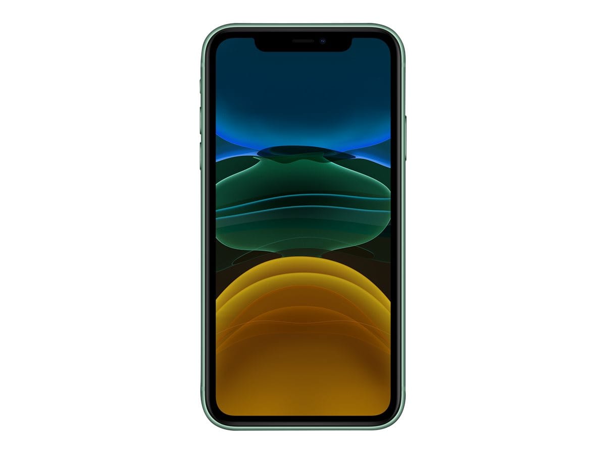 Apple iPhone 11 6.1 128GB Grøn - Sølv stand Apple iPhone 11 6.1 128GB Grøn - Sølv stand