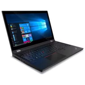 Lenovo ThinkPad P15 G1 15.6 i7-10850H 32GB T1000 Laptop GPU 512GB SSD Windows 11 Pro - Sølv stand