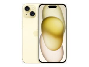Apple iPhone 15 6.1 128GB Yellow - Sølv stand