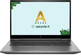 Zbook Fury 17 G8 i7-11850H Mobil workstation 17.3" 32 GB RAM 512 GB SSD NVIDIA RTX A3000 Windows 11 Pro Nordisk Space Grey - Guld stand