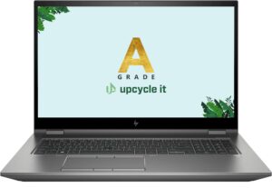 Zbook Fury 17 G8 i7-11850H Mobil workstation 17.3" 32 GB RAM 512 GB SSD NVIDIA RTX A3000 Windows 11 Pro Nordisk Space Grey - Guld stand