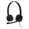 Logitech H151 Stereo - Black - Headset, på øret, kablet, 3.5mm jack
