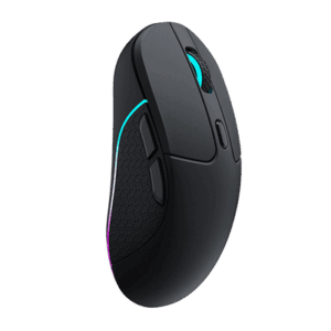 Keychron M3 RGB Light 79g Wireless 1K - Gaming Mus - Optisk - 5 knapper - Hvid med RGB-LED lys