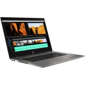 HP ZBook Studio G5 15" - Intel i7-8750H 2,2GHz 512GB NVMe 32GB Nvidia Quadro P1000 Win11 Pro - Sølv stand