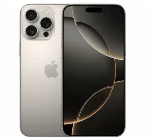 Apple iPhone 15 Pro 128GB  (Natural Titanium)  - Sølv stand