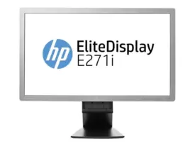 27'' HP EliteDisplay E271i - Full HD - Refurbished - Sølv stand