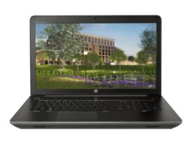 HP ZBook Studio G4 – i7-7820HQ 2.9Ghz – 16GB RAM – 512GB NVME – 15″ FHD – Sølv stand