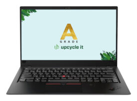 ThinkPad X1 Carbon Gen 8 i7-10510U 14" Touchskærm 16 GB RAM 1 TB SSD Windows 11 Pro Nordisk - Guld stand