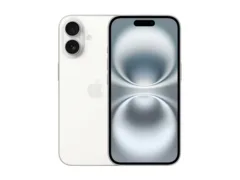 Apple iPhone 16 6,1'' 128GB Hvid - Guld stand+