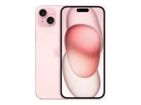 Apple iPhone 15 Plus 6.7 128GB Pink - Guld stand
