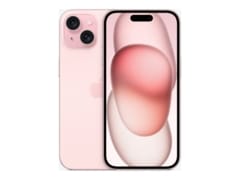 Apple iPhone 15 6.1 256GB Pink - Guld stand