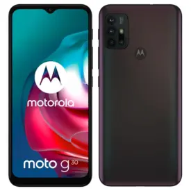 Motorola Moto G30 128GB (Phantom Black) - Sølv stand