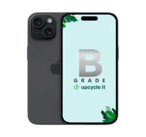 iPhone 15 15,5 cm (6.1") Dual SIM iOS 17 5G USB Type-C 128 GB - Sølv stand