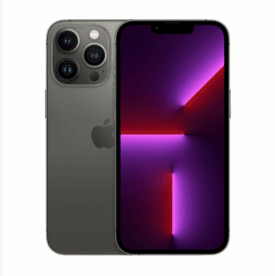 Phone 13 Pro Graphite - 256GB - Bronze stand - inkl. nyt cover, monteret skærmbeskyttelse, ny oplader og kabel