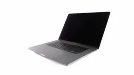 MacBook Pro (16" 2019) Space Gray - i9-9880H 2.3 GHz - 32GB RAM - 1 TB SSD - 16" Retina 3072x1920 RX Pro 5500M 8GB - Guld stand