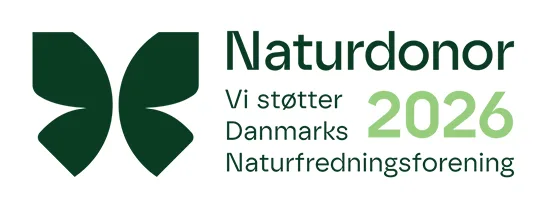 Vi støtter Danmarks Naturfredningsforening som Naturdonor siden 2024
