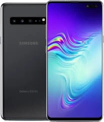 Samsung Galaxy S10 5G 128GB (Majestic Black) - Sølv stand