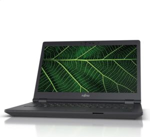 Fujitsu LifeBook E5411 i5-1145G7 14" 8 GB RAM 512 GB SSD Windows 11 Pro Nordisk Space Grey - Sølv stand