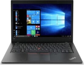 Lenovo ThinkPad L480 – i5-8250u 1.6GHz – 8GB RAM – 256GB NVME – 14″ FHD – Sølv stand