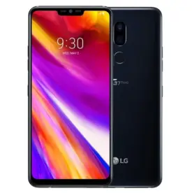 LG G7 ThinQ 64GB (Sort) - Sølv stand