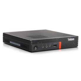 Lenovo ThinkCentre M920x Tiny - Intel Core i5-9500 3.0GHz - 16GB RAM - 256GB NVMe SSD - Wi-Fi & Bluetooth - Windows 11 - Sølv stand
