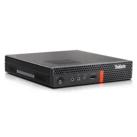 Lenovo ThinkCentre M920x Tiny - Intel Core i5-9500 3.0GHz - 16GB RAM - 256GB NVMe SSD - Wi-Fi & Bluetooth - Windows 11 - Sølv stand