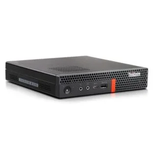 Lenovo ThinkCentre M920x Tiny - Intel Core i5-9500 3.0GHz - 16GB RAM - 256GB NVMe SSD - Wi-Fi & Bluetooth - Windows 11 - Sølv stand