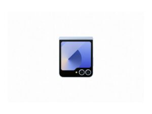 Samsung Galaxy Z Flip6 6.7 256GB Blå - Guld stand+