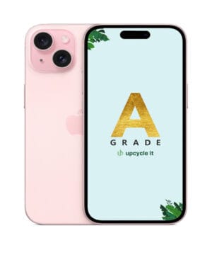 iPhone 15 Plus 17 cm (6.7") Dual SIM iOS 17 5G USB Type-C 128 GB Lyserød - Guld stand