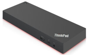 Thunderbolt 3 Dock Gen2 Ledningsført , Rød - Guld stand