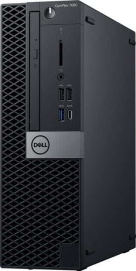 Dell Optiplex 7060 SFF – Core i5-8500 3.0GHz – 16GB RAM – 128GB SSD – Guld stand