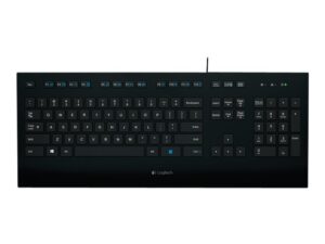 Logitech Corded Keyboard K280e - Tastatur - USB - Nordisk