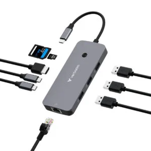 VERBATIM USB-C Pro Multiport Hub 9 Port CMH-09
