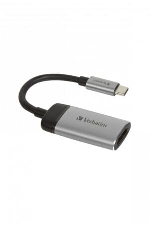 VERBATIM USB-C to HDMI 4K Adapter USB 3.1 GEN1 10cm Cable