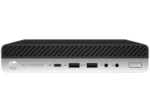 HP EliteDesk 800 G5 Mini i5-9500 8GB 512GB Intel UHD Graphics Windows 11 Pro - Guld stand - Guld stand