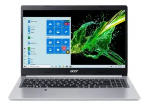 Acer Aspire A515-55G Intel i5-1035G1 1,0GHz  8GB 512GB NVMe Nvidia Geforce MX350 Win11 Pro - Sølv stand