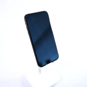 iPhone XR Black - 128GB - Bronze stand