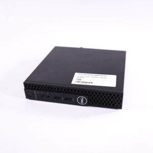 Dell Optiplex 3060m Micro - i3-8100t 3.1Ghz - 8GB RAM - 256GB SSD - Sølv stand
