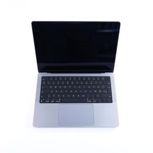 MacBook Pro 14" (2021) Space Gray - Apple M1 Max 3.2 GHz 10 core - 32GB RAM - 2TB NVME - 14" - 3024x1964  - Sølv stand