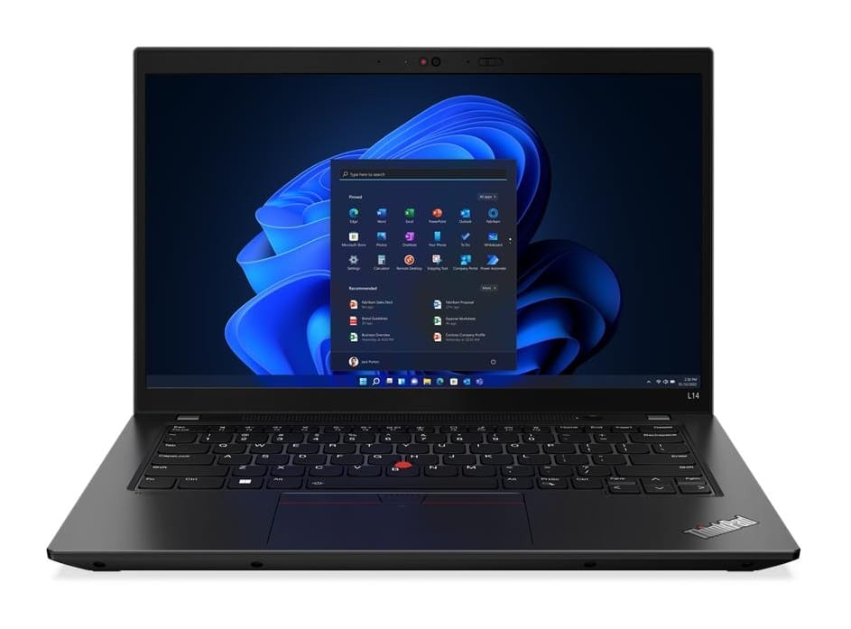Lenovo ThinkPad L14 G3 - 14" - Core i5 - 16GB - 256GB - Guld stand Lenovo ThinkPad L14 G3 - 14" - Core i5 - 16GB - 256GB - Guld stand