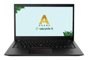 ThinkPad T495s AMD Ryzen 5 PRO 3500U 14" 16 GB RAM 256 GB SSD Windows 11 Pro Nordisk - Guld stand