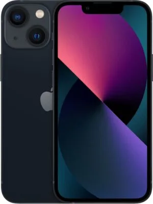 Apple iPhone 13 Mini 128GB (Midnight) - Sølv stand
