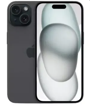 Apple iPhone 15 256GB (Sort) - Sølv stand