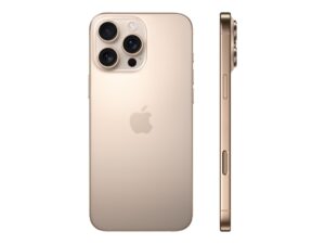 Apple iPhone 16 Pro 6.3 256GB Ørken titanium - Bronze stand - Bronze stand