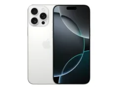 Apple iPhone 16 Pro 6.3 128GB Hvid titanium - Guld stand+