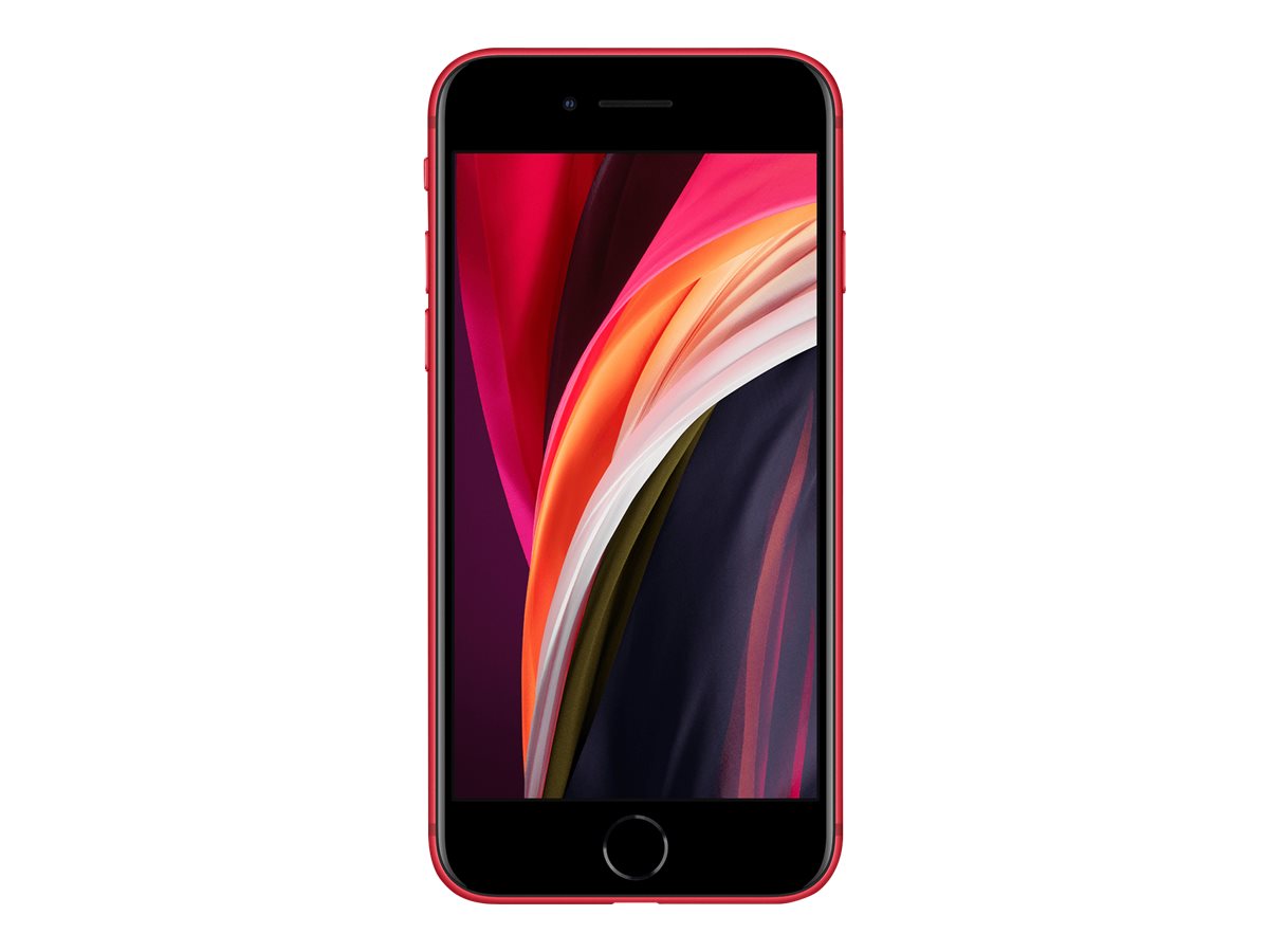 Apple iPhone SE (2. gen) 4.7 64GB Rød - Guld stand - Guld stand Apple iPhone SE (2. gen) 4.7 64GB Rød - Guld stand - Guld stand