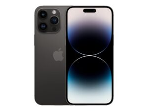 Apple iPhone 14 Pro Max 6.7 128GB Space-sort - Sølv stand+